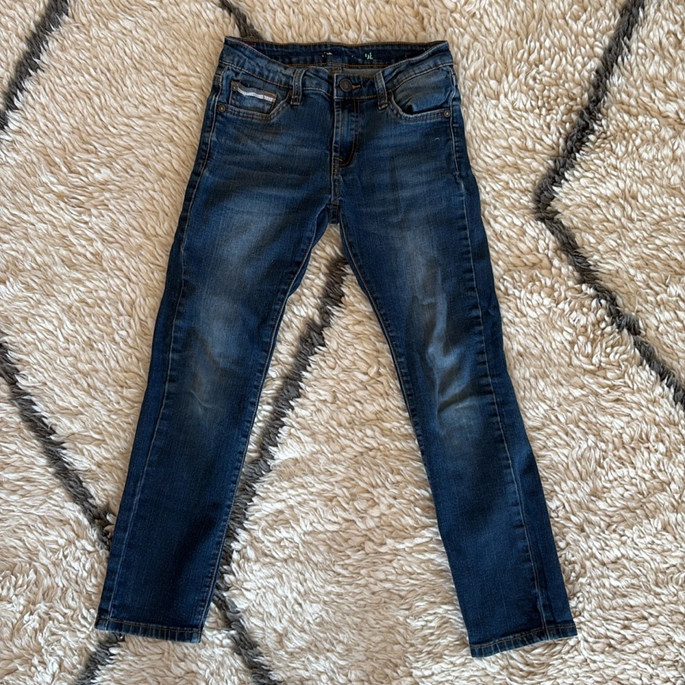 Kids 7 for all Mankind slim straight jeans